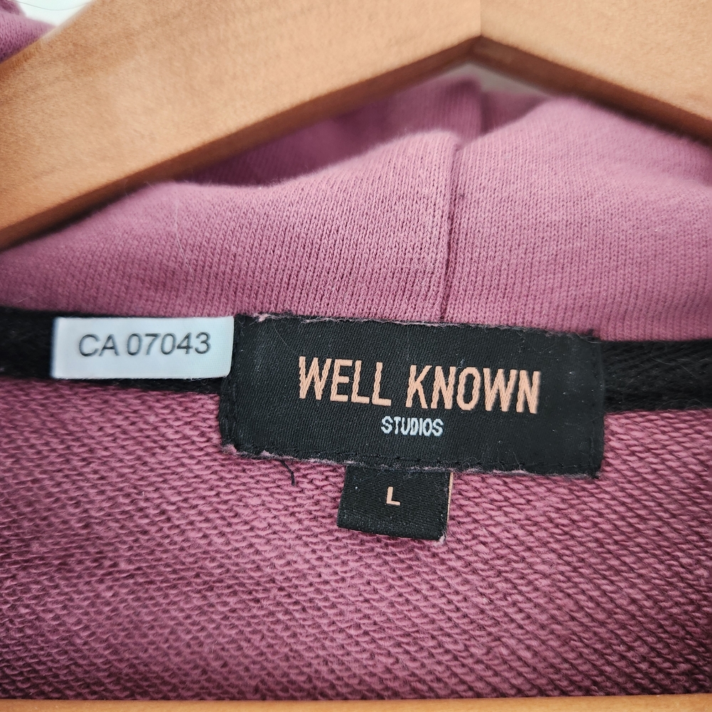Women's Mauve Hoodie Sweater - Picture 9 of 13